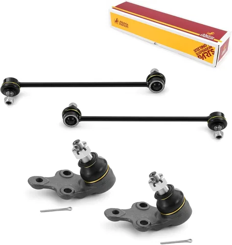 Vista 213 de Metrix Premium Chassis Parts - Juego de 4 piezas de articulación de rótula superior y barra estabilizadora delantera para Ford Ranger RWD 1998-2011