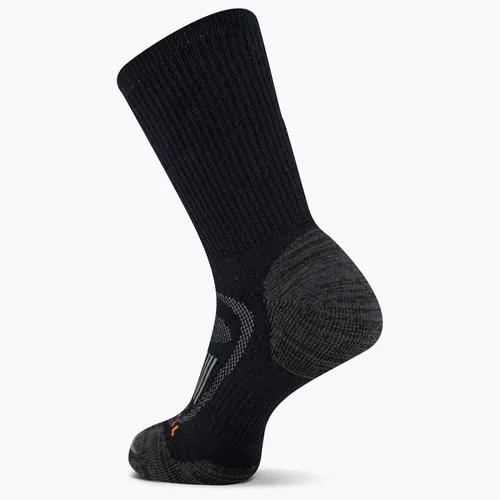 Vista 2 de Merrell Men's and Women's Zoned Cushioned Wool Hiking Crew Socks-1 Pair Pack-Breathable Arch Support