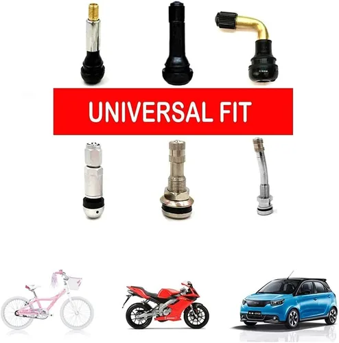 Vista 2 de Hisport Reemplazo para Ki/a Tapón de vástago 4 unids Universal Car Tire Valve Stem Caps Air Cover Car Accessories Hex 016 Negro Stem Cover