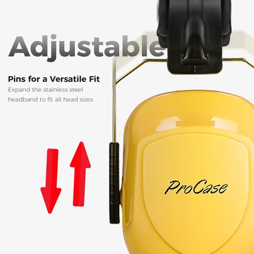 Vista 23 de ProCase NRR 28dB Noise Reduction Ear Muffs, Foldable Adjustable Noise Cancelling Headphones