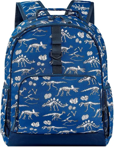 Vista 3 de Choco Mocha Mochila de dinosaurio de 15 pulgadas + bolsa de almuerzo + bolsa para lápices