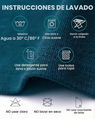 Vista 7 de Camiseta 100% de lana merino para hombre - Camiseta interior de capa base Azul ártico