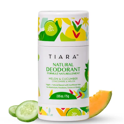 Vista 10 de TIARA - Desodorante natural sin aluminio para mujeres y hombres, protección contra olores de larga duración, desodorante para todo el cuerpo,