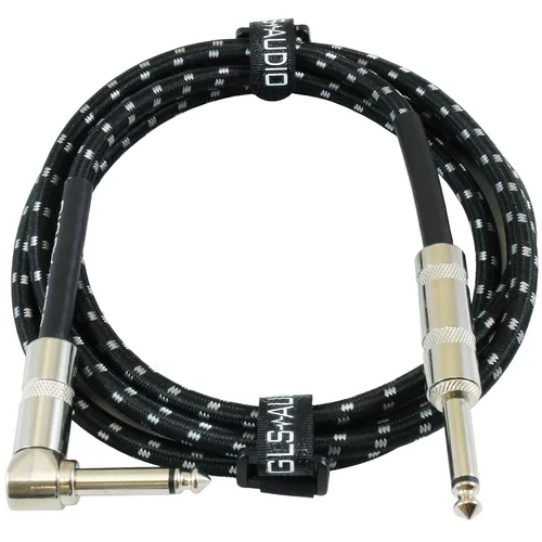 Vista 12 de GLS Audio Cable de instrumento – Cable de amplificador para bajo y guitarra eléctrica – Cable recto a recto para instrumentos de 1/4 de pulgada