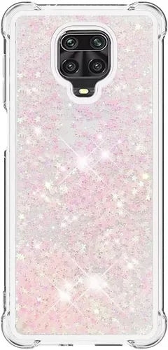 Vista 20 de Funda de silicona transparente con purpurina para Xiaomi Redmi A1 Bling Liquid Clear Star Heart Silicone Bumper a prueba de golpes, funda Azul