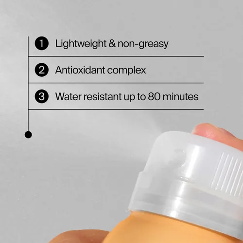 Vista 4 de Neutrogena Invisible Daily Defense - Protector solar corporal en aerosol, amplio espectro SPF 60+, libre de oxibenzona y resistente al agua