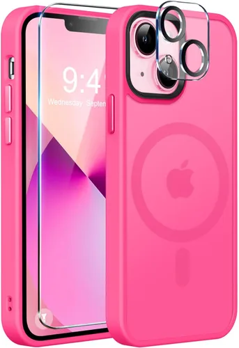 Vista 96 de MOCCA - Funda magnética resistente para iPhone XR de 6.1 pulgadas, compatible con MagSafe, funda con protección contra caídas de grado militar