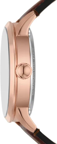 Vista 2 de Fossil - Reloj de pulsera automático y mecánico de estilo Townsman en acero inoxidable para hombre