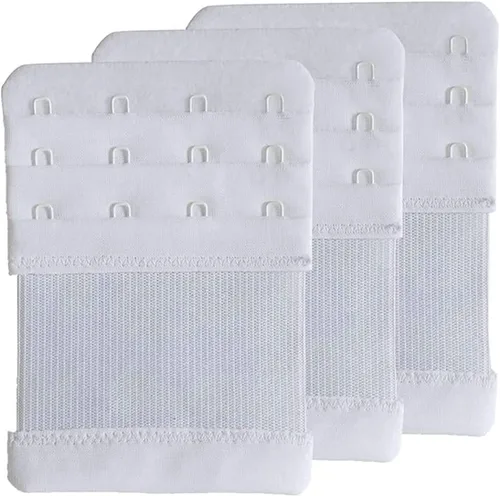 Vista 35 de SAMGU Extensores de brasier para mujer, 2 ganchos, 3 ganchos, 4 ganchos, 5 ganchos, 6 ganchos, correa de extensión de brasier elástica suave 2