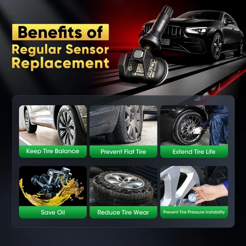 Vista 7 de Autel 1-Sensor - Bulk of (20), Sensor TPMS 2 en 1 MX-Sensor 315Mhz/433Mhz