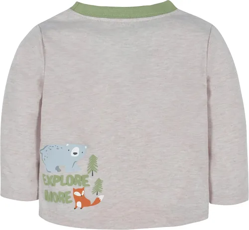 Vista 3 de Gerber Conjunto de camiseta de manga larga de 2 piezas para bebés y niños pequeños