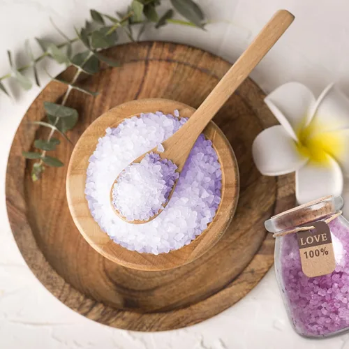 Vista 5 de Regalos de cumpleaños para mejores amigas, canasta de spa, regalos de amistad únicos para mujeres, hermana, mejor amiga (morado)