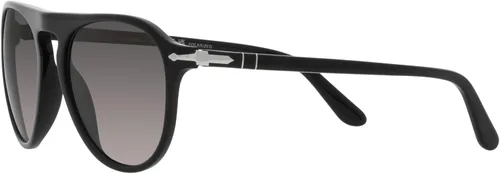Vista 3 de Persol mens Po3302s Aviator Sunglasses Polarizado degradado negro/gris