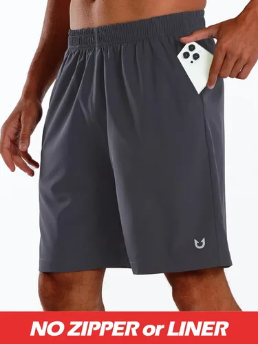 Vista 2 de NORTHYARD Pantalones cortos deportivos ligeros de secado rápido y de 7pulgadas para hombre, para senderismo, deportes, gimnasio, correr