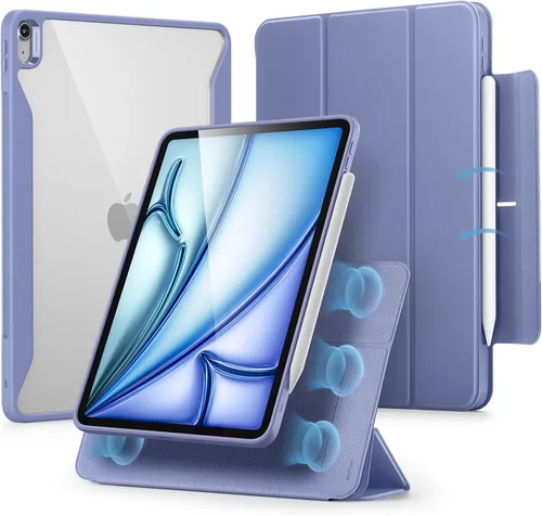Vista 11 de ESR Funda para iPad Air de 11 pulgadas M3/M2 (2025/2024), Funda para iPad Air de 5ª/4ª generación (2022/2020) de 10.9 pulgadas con soporte