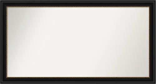 Vista 132 de Amanti Art Espejo personalizado, gran espejo de baño estrecho, espejo de pared o espejo de tocador de baño sobre el fregadero (24 x 24 pulgadas)