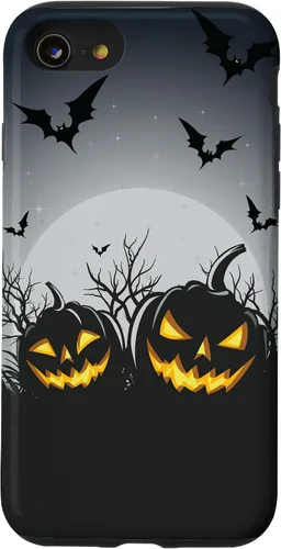 Vista 18 de Halloween Case Scary Pumpkin Face Phone Case Halloween Lover Case for iPhone 16