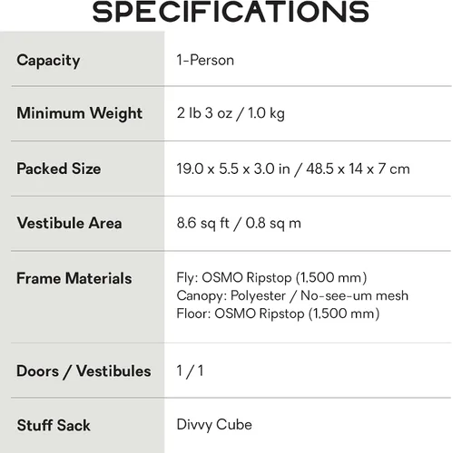 Vista 5 de NEMO Equipment Dragonfly OSMO Backpacking Tent Ultralight, Livable, Versatile, Camping