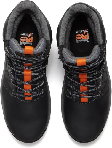 Vista 5 de Timberland PRO Boondock Botas impermeables ultraligeras de 6 pulgadas para hombre Cuero negro