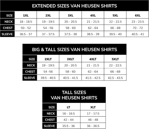 Vista 4 de Van Heusen Camisa de botones para hombre Big and Tall Stain Shield Never Tuck Stretch Solid