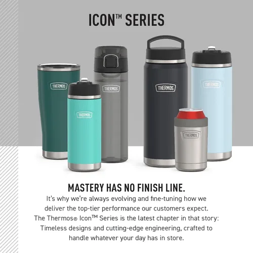Vista 6 de THERMOS Botella de hidratación ICON SERIES de 26 onzas, berenjena