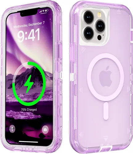 Vista 32 de Follaroma Funda para iPhone 11, Compatible con MagSafe, Fundas de Teléfono de Protección Resistente a Prueba de Golpes de Servicio Pesado