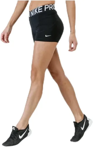Vista 3 de Nike Pro - Pantalones cortos de entrenamiento para mujer, 3 pulgadas
