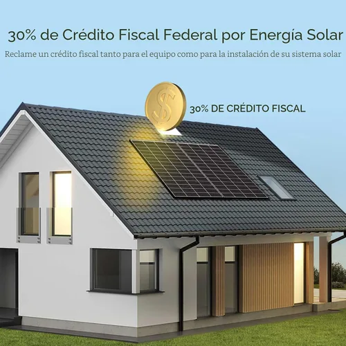 Vista 6 de Renogy - Paneles solares, 640 vatios, 18BB, tipo N, panel solar monocristalino de 12/24 voltios, 2 piezas de 320 vatios, configuración solar