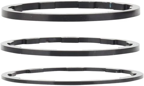 Vista 5 de Qii lu Freewheel espaciador para ciclos, espaciador de cubo de rueda de bicicleta, 3 piezas 0.039 in+0.059 in+0.079 in bicicleta volante hub