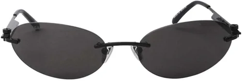 Vista 2 de Balenciaga BB0179S - Gafas de sol unisex 6018135 negrogris