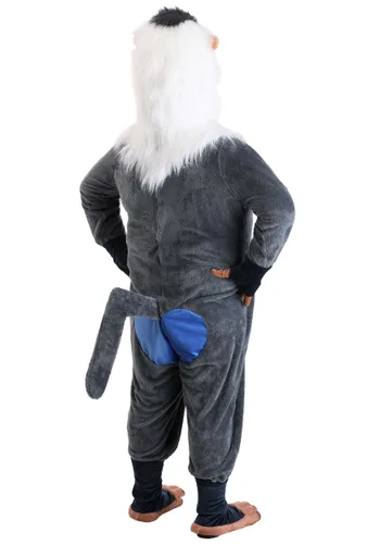 Vista 2 de Disfraz de Rafiki de The Lion King para hombre talla grande Disney Multicolor