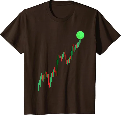 Vista 52 de Cute Stock Trading Design for Men Women Stock Market Trader T-Shirt Asphalt Grey