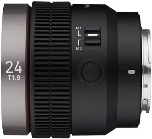 Vista 5 de Rokinon Lente de enfoque automático Cine gran angular de marco completo T1.9 de 0.945 in para Sony E (CAF24-NEX)