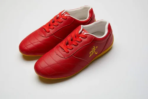 Vista 6 de Zapatos de cuero Tai Chi artes marciales Kung fu Zapatos Chi Kung Zapatos de artes marciales Zapatos de boxeo