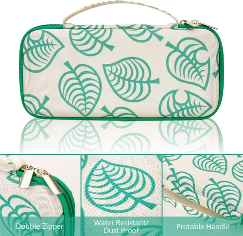 Vista 4 de Funda de transporte para Nintendo Switch Lite, bonita funda protectora para interruptor de consola NS Lite y accesorios, bolsa de almacenamiento