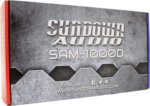Vista 6 de Sundown Audio SAM-1000D Monoblock 1000W RMS Altavoces Amplificador