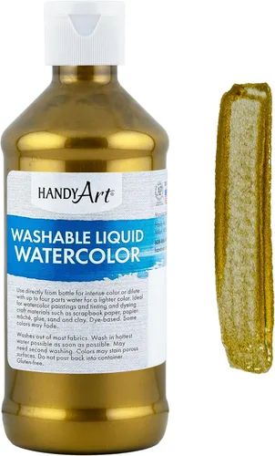 Vista 32 de Handy Art Pintura líquida lavable para acuarela, juego de 10