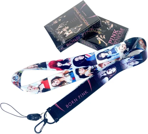 Vista 4 de KPOPBP 159 piezas Born Pink Album Caja de regalo Set para fans Blink, mercancía, tarjetas de fotos, decoraciones para cumpleaños y fiestas, cuerdas