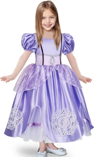 Vista 4 de Axaxa Princess Dress Up Birthday Party Fairy Costume for Toddler Girls Special Occasion Dresses