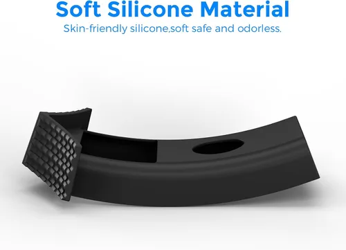 Vista 3 de Funda de anillo de silicona compatible con timbre de batería (versión 2024), funda de protección UV y deslumbrante