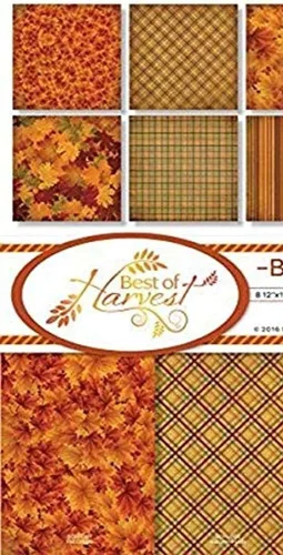 Vista 2 de Reminisce BOH-200 Scrapbook Best of Harvest Collection Kit