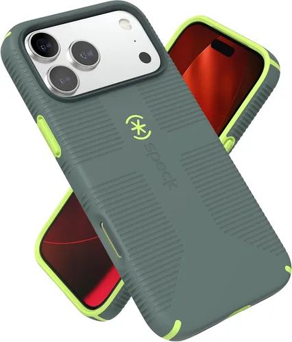 Vista 37 de Speck Funda transparente para iPhone 14 Plus, protección contra caídas, resistente a los arañazos, diseñada para MagSafe Slim iPhone 14 Plus de 6.7