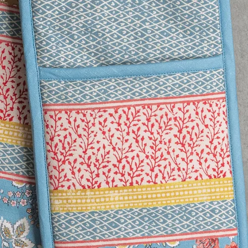Vista 9 de Maison d' Hermine - Agarradera de 7 x 35 pulgadas, con bucle, 100 % algodón, resistente al calor, regalo, cocinar, hornear, parrilla, microondas
