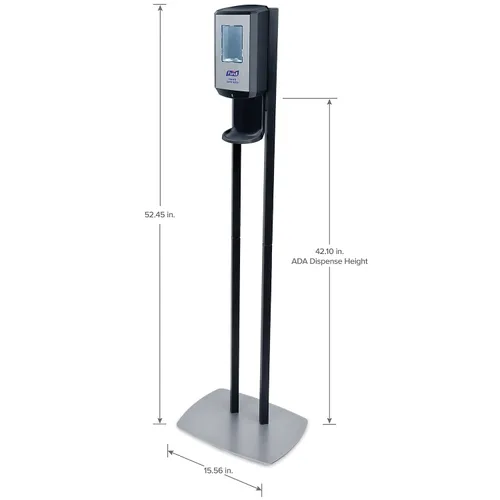 Vista 2 de PURELL CS6 7416-DS - Soporte de suelo con dispensador automático, grafito (paquete de 1)