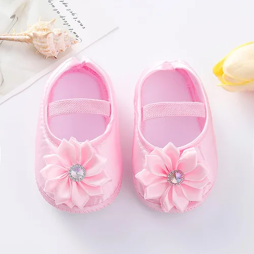 Vista 3 de Kawaii para caminar para bebé, zapatos de princesa para bebés, zapatos de bebé para caminar, zapatos para niños y niñas, suaves para bebés