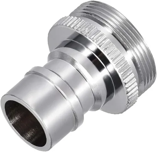 Vista 4 de uxcell Grifo de latón Conector rápido M24 UNF rosca macho manguera adaptador de enchufe para lavavajillas lavadora