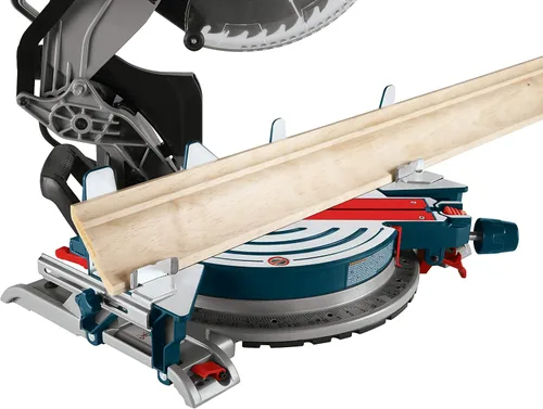 Vista 3 de Bosch MS1233 Kit de tope de corona para sierras ingletadoras Bosch, incluye perillas de montaje y herrajes
