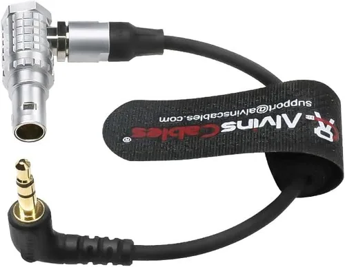 Vista 4 de Alvin's Cables Cable de salida de código de tiempo para dispositivos de sonido Código de tiempo de sincronización de tentáculo desde ángulo recto