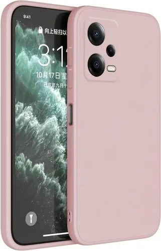Vista 15 de Funda de silicona TPU compatible con Redmi Note 12 Pro 5G (6.67 pulgadas), funda de funda, color blanco antiguo