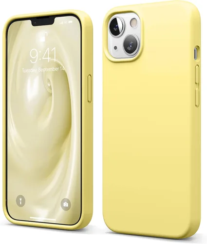 Vista 16 de elago - Carcasa de silicona líquida prémium para iPhone 13 Full Body Screen Camera Protective Cover, Shockproof, Slim Phone Case, Anti-Scratch